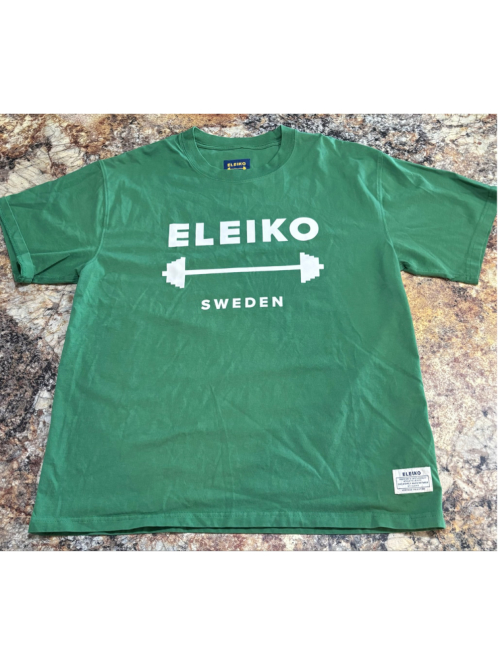 Eleiko Sweden Heritage Collection Barbell Graphic T-Shirt